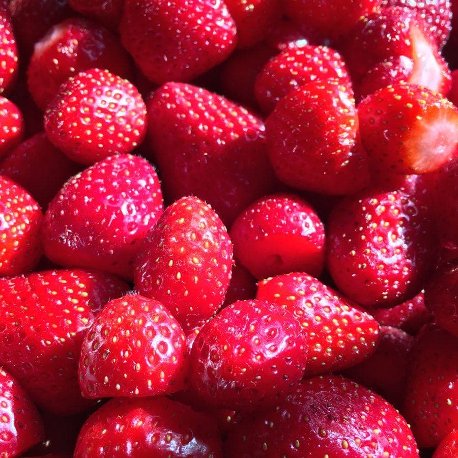 Fraises fraîches de Carpentras